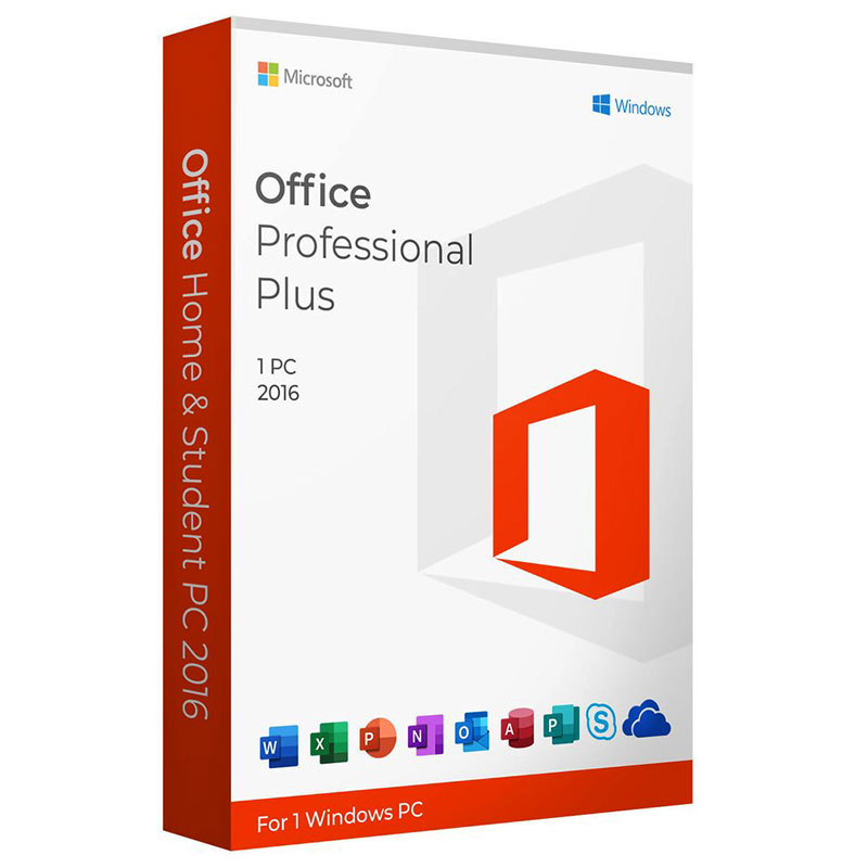 Key Microsoft Office 2016 Pro Plus - 32/64 bit